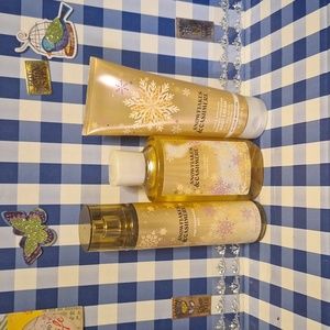 Snowflakes and cashmere bundle